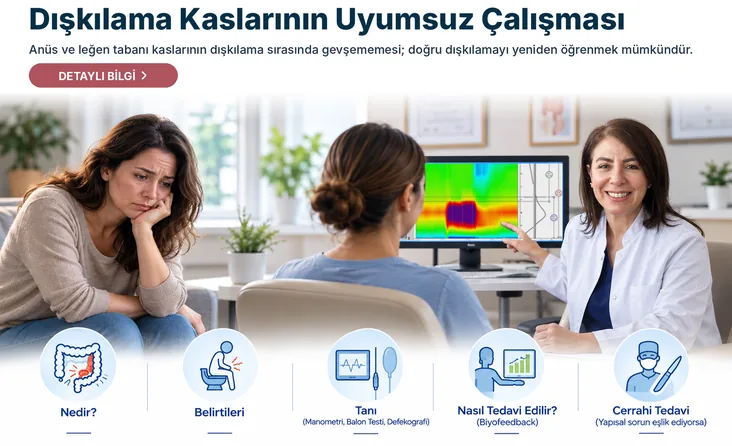 Dışkılama Kaslarının Uyumsuz Çalışması