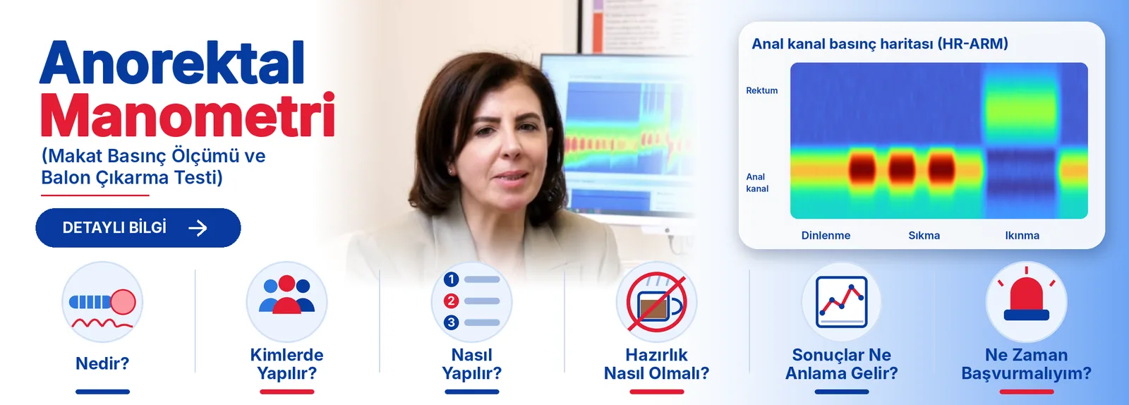 Anorektal Manometri ve Balon Çıkarma Testi – hasta bilgilendirme görseli